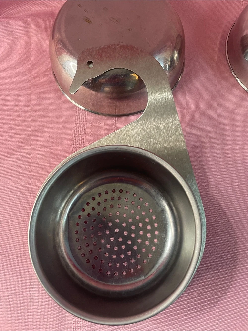 Goose Stainless Steel Kitchen Prep Bowl & Strainer Set - Silver
